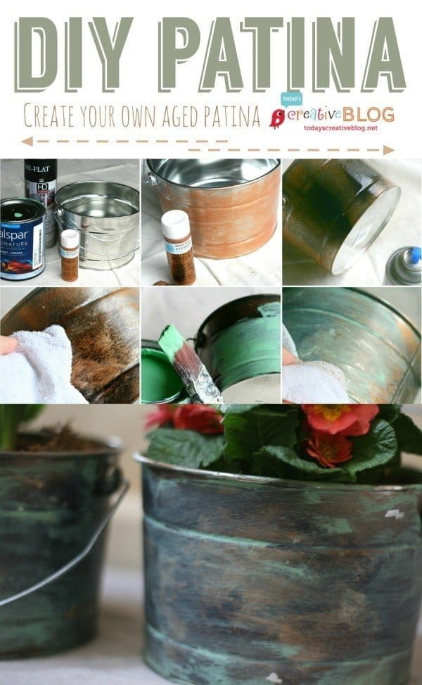 Diy Faux Patina Tutorial Today S Creative Life