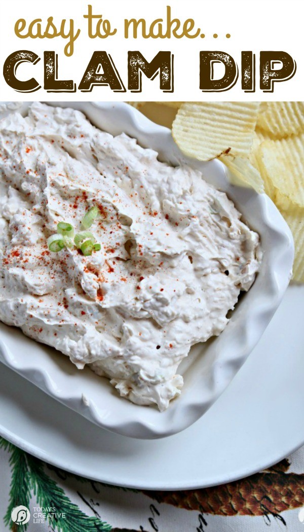 easy to make clam dip