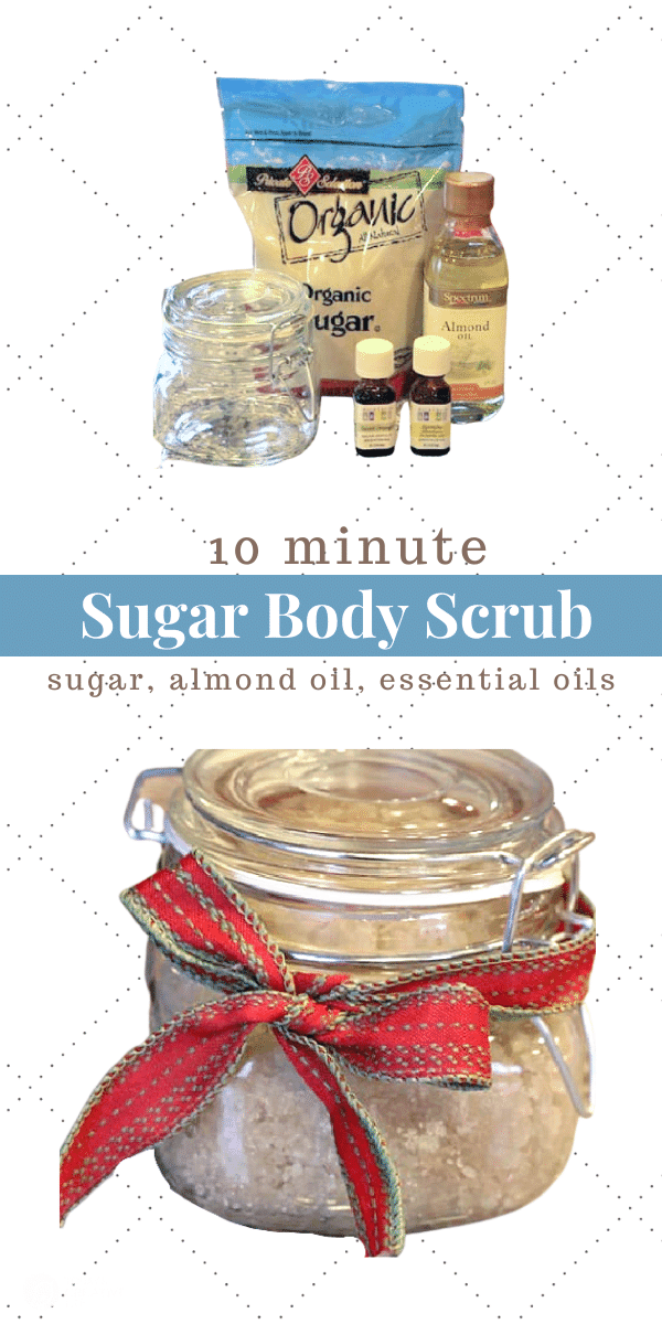 photo collage how to make a sugar scrub in 10 minutes