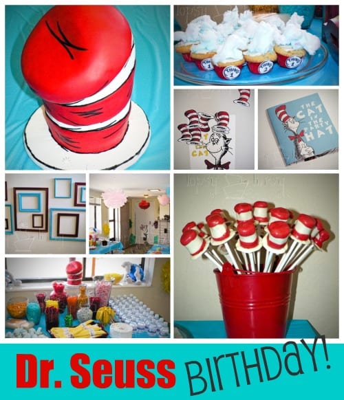 Dr. Seuss Birthday Cake Printable