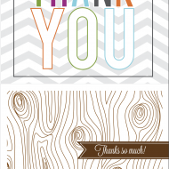 Send a Thank you Card – Free Printable