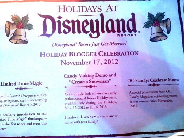 Disney Holiday Blogger Event | TodaysCreativeBlog.net