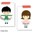 Printable Thank you Notes | Free printables found on TodaysCreativeLIfe.com