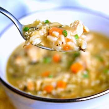 Chicken and Rice Soup Recipe | TodaysCreativeLife.com