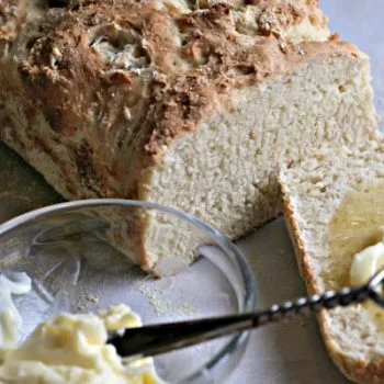 English Muffin Bread Recipe | Rapid Rise Yeast | TodaysCreativeLife.com