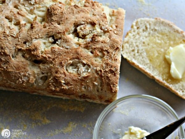 English Muffin Bread Recipe | Easy to make | TodaysCreativeLife.com