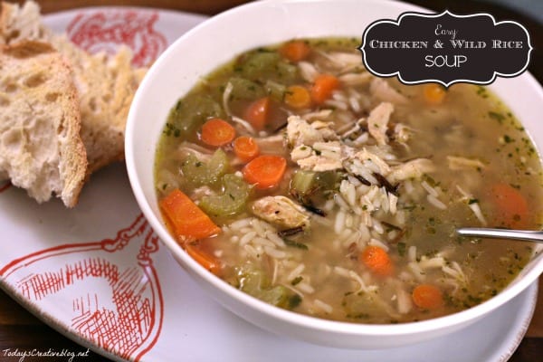 Uncle Ben's Chicken and Wild Rice Soup | Today's Creative Life