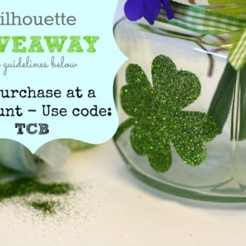 Double adhesive Silhouette craft- Shamrocks- Today's Creative Blog