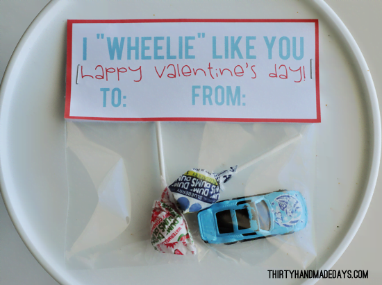  I Wheelie Like You, Valentines For Kids Class, Fun Valentines  For Kids, Valentine tags, Boys Valentine Tags, Kids Valentines, School  Valentine Tags, Set of 12 tags, Candy, bag and ribbon NOT