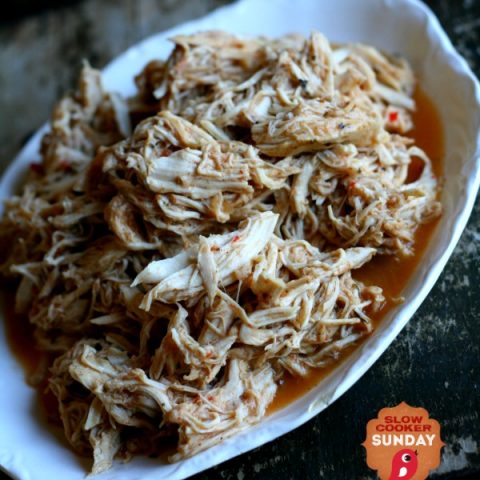 Copy Cat Cafe Rio Recipe- Shredded Chicken