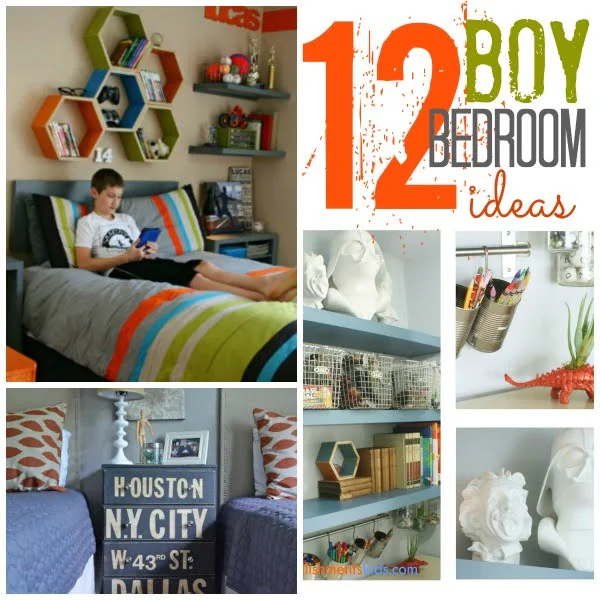 12 Boy Bedroom Ideas | Cool Bedroom Ideas for Boys - Find your color scheme, decorating ideas for small or large boy bedrooms. Bunk Beds, Twin or double beds. Creative shelving ideas | TodaysCreativeLife.com Cool Bedroom Ideas for Boys | 12 Boy Bedroom Ideas | Find your color scheme, decorating ideas for small or large boy bedrooms. Bunk Beds, Twin or double beds. Creative shelving ideas | TodaysCreativeLife.com