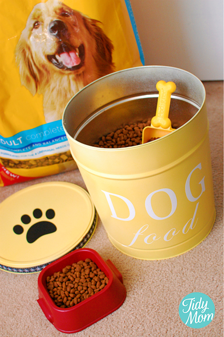 dog treat tin