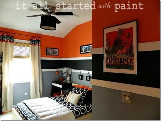 Teen Boy Bedroom - It all Started with Paint.com