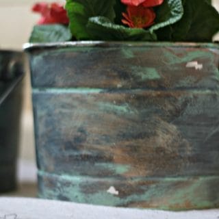 How to Paint a Patina Finish | TodaysCreativeLife.com