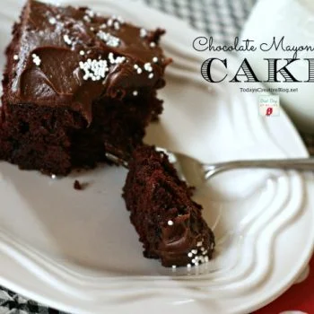 Mayonnaise Cake - TodaysCreativeLife.com