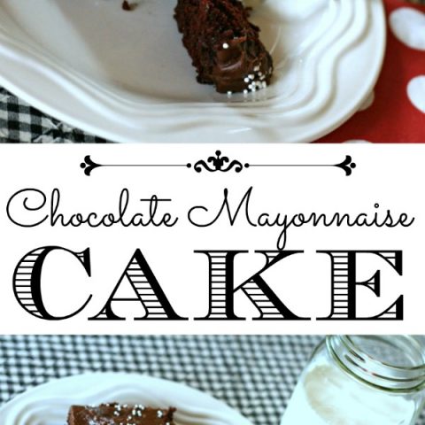 Mayonnaise Cake with Chocolate - Today's Creative Life