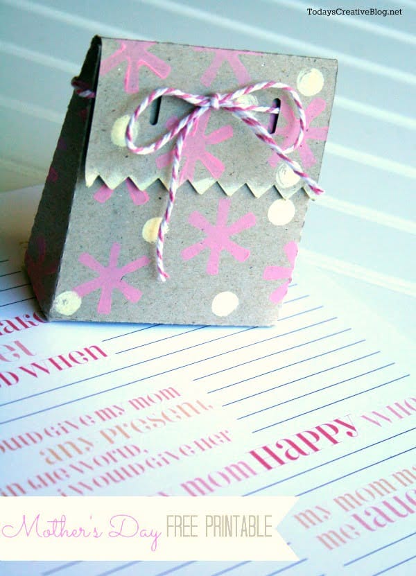 Mother's Day Printable | Today's Creative Life