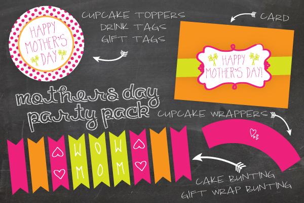 Mother's Day Printable Party Pack