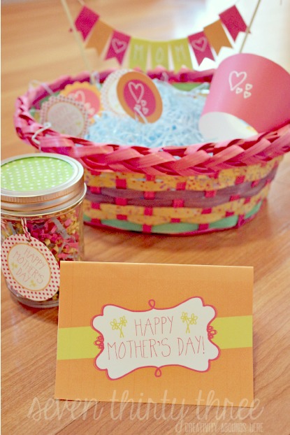 Mother's Day printable party pack