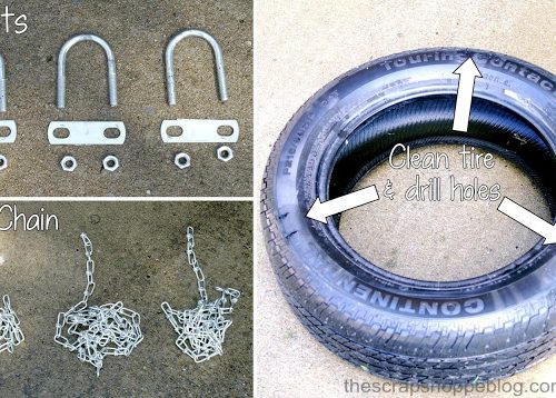 How to make a tire swing | TodaysCreativeBlog