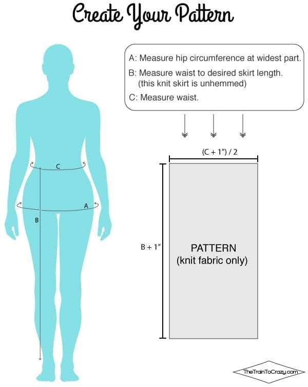 How to Make a Maxi Skirt | Learn how to make a pattern to fit your body! Follow this tutorial and you'll be sewing your own skirt soon! See it on TodaysCreativeLife.com
