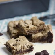 Bar Recipes {Brown Butter Chocolate Chunk Blondies}