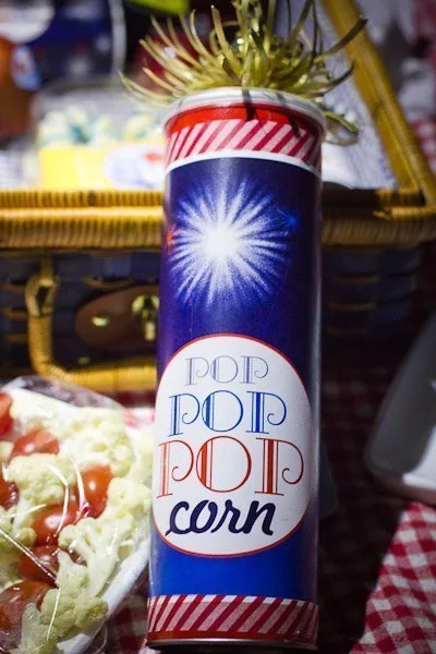 Firecracker Popcorn Recipe | Watch the fireworks on 4th of July with this mouth popping treat. | TodaysCreativeBlog.net