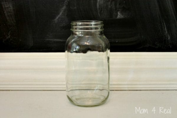 How to Make Frosted Mason Jars