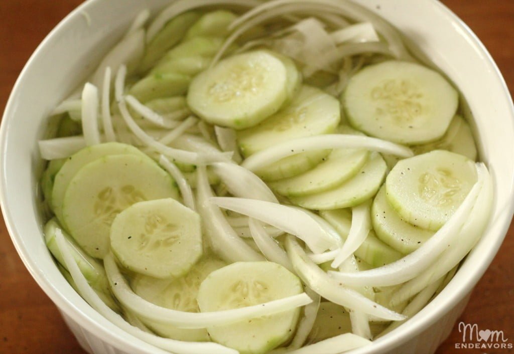 Vinegar Cucumbers Recipe Today s Creative Life