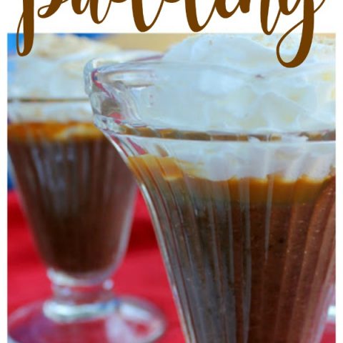 Caramel Pudding Recipe | This Mocha Caramel Graham Pudding Recipe will be ready in 15 min. Quick and easy dessert ideas for summer. | TodaysCreativeLife.com