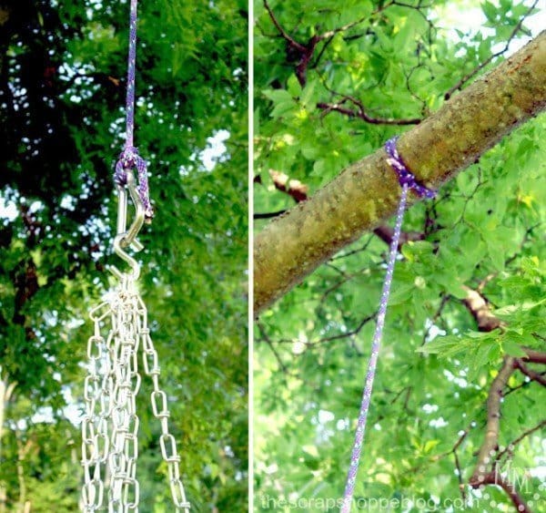 How To Make a Tire Swing Tutorial | TodaysCreativeLife.com