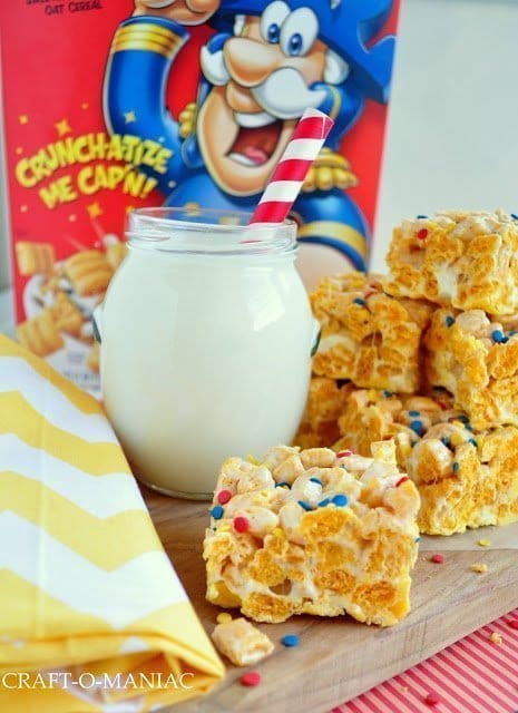 Captain Crunch Bars Recipe | Easy to make, yummy to eat! See more on TodaysCreativeLife.com