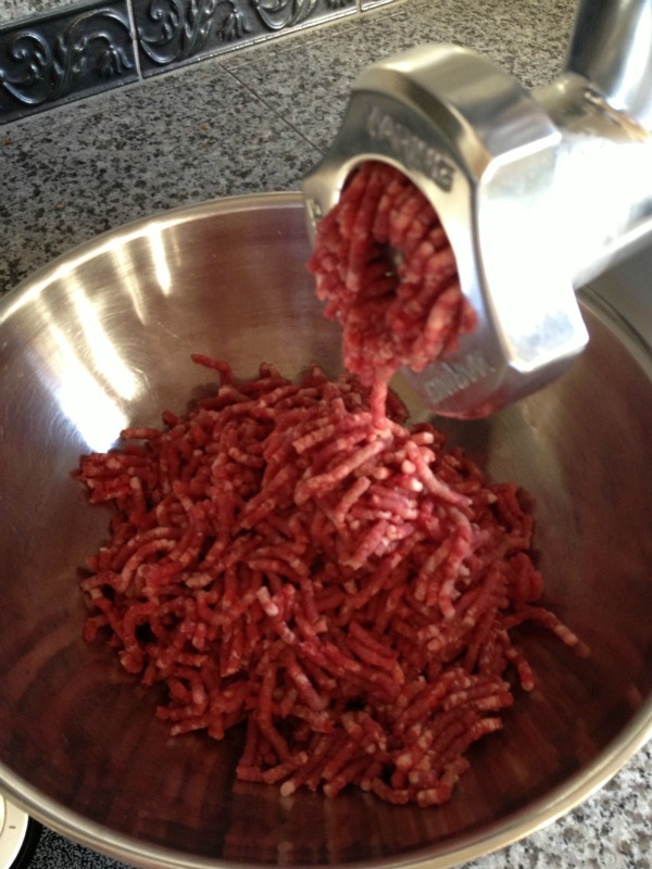 grinding your own meat