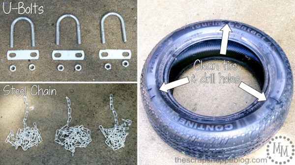 How to Make a Tire Swing | TodaysCreativeLife.com