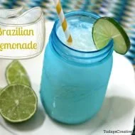 Brazilian Lemonade with Limes and Sweetened Condensed Milk