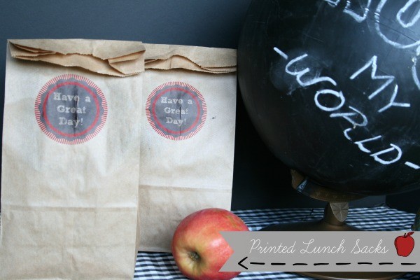 Printable Lunch Bags | TodaysCreativeBlog.net