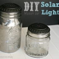 DIY Mason Jar Solar Lights