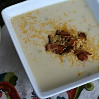 Crockpot Baked Potato Soup | TodaysCreativeBlog.net