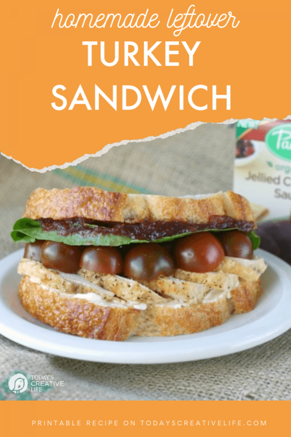 Homemade Leftover Turkey Sandwich {Carton Smart} - Today's Creative Life