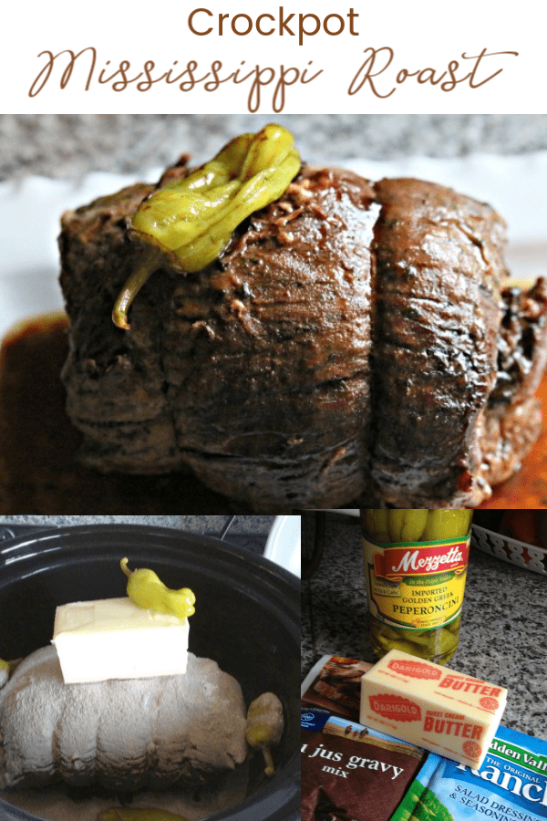 Crock Pot Mississippi Pot Roast - Foodie With Family