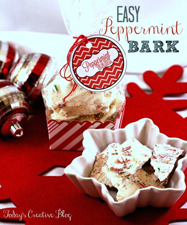 Peppermint Bark Recipe Holiday Traditions | TodaysCreativeBlog.net