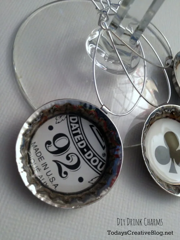 Diy Drink Charms | TodaysCreativeBlog.net