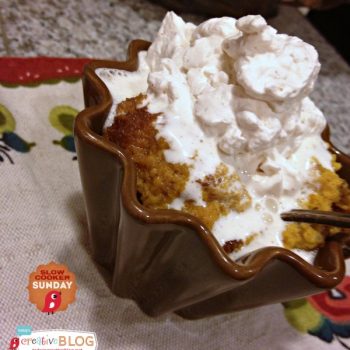 CrockPot Crustless Pumpkin Pie | TodaysCreativeBlog.net
