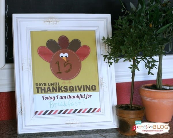 Thanksgiving Printables | TodaysCreativeBlog.net