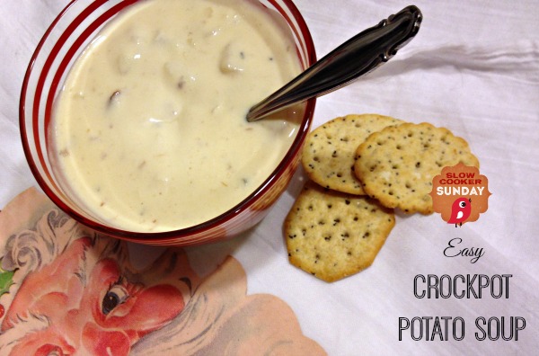 Easy Crockpot Potato Soup | TodaysCreativeBlog.net