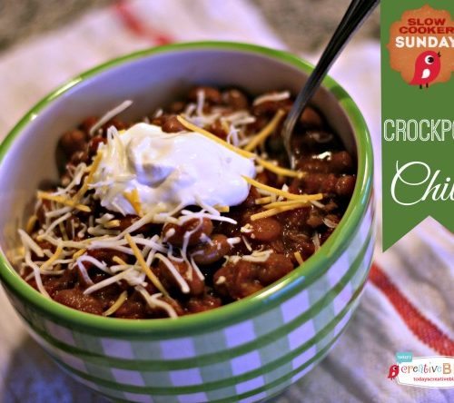 crockpot chili recipe | TodaysCreativeBlog.net