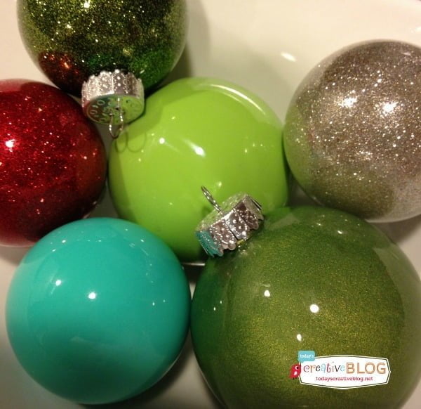 How to Make Glitter & Painted Glass Ornaments Today's Creative Life