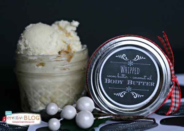 Last Minute Gift Ideas | Make your own body butter | TodaysCreativeBlog.net