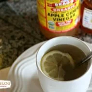 ACV Lemon Honey Water