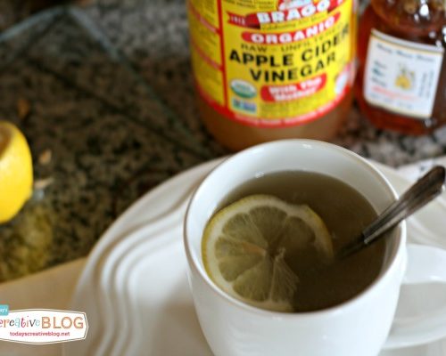 ACV Lemon Honey Water | TodaysCreativeBlog.net